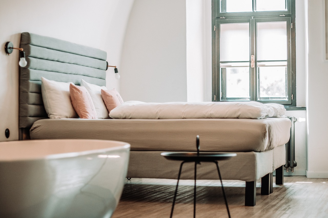 renovated living room interior